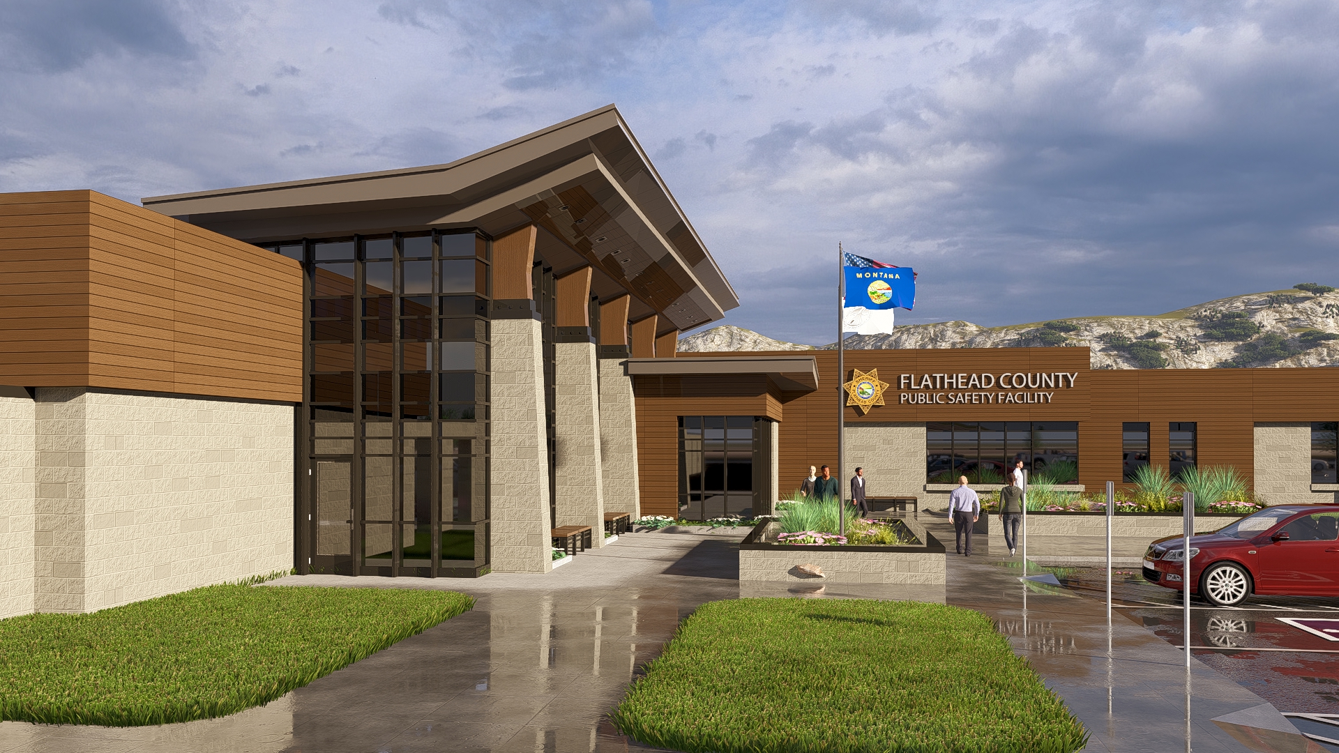 Generated image of the new jail.